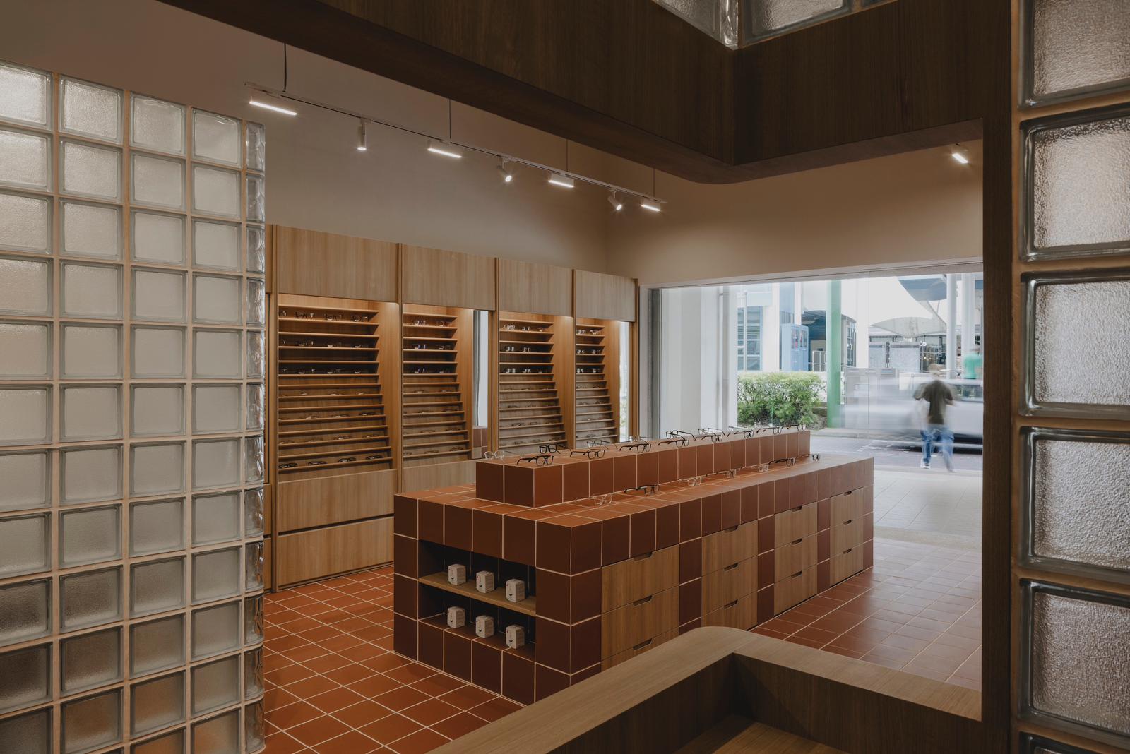 Bright, welcoming interior of Eyecandy Optical in Fernvale